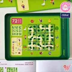 Đồ chơi ghép hình tìm đường trên đảo - Road Builders Animal Island - Mideer MD2076