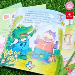 Sách - Kỹ năng bỏ túi, Đi mẫu giáo thật vui - Đinh Tị Books (Lẻ cuốn)