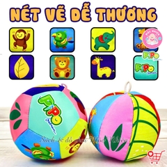 Bóng vải luyện tay cho bé sơ sinh - Pipo Việt Nam