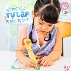 Bút Chấm Đọc Lala Magic Pen Song Ngữ Anh Việt - Đồ Chơi Âm Thanh Tích Hợp Đa Chức Năng kèm Thu Âm Cho Bé - Lalala baby