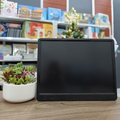 Bảng vẽ tự xóa điện tử, bảng viết vẽ thông minh cỡ lớn 15 inch màn hình LCD đa sắc đồ họa đẹp kèm bút dạy học