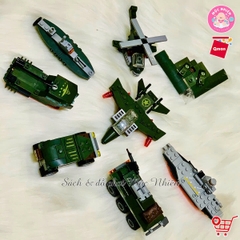 Đồ chơi lắp ráp xe tăng Qman 1803 (361 chi tiết) - Chiến xa lội nước - Dành cho bé từ 6 tuổi