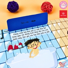 Sách Tương Tác Lật Mở Khám Phá Khổ lớn Lift-The-Flap - Lật mở khám phá - The Human Body - Cơ thể người (Dành cho bé từ 0-6 tuổi) - Đinh Tị Books