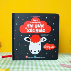 Combo 04 quyển Sách Tương Tác Kích Thích Thị Giác và Xúc Giác (0 - 3 Tuổi) - Đinh Tị Books