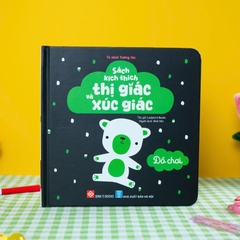 Combo 04 quyển Sách Tương Tác Kích Thích Thị Giác và Xúc Giác (0 - 3 Tuổi) - Đinh Tị Books