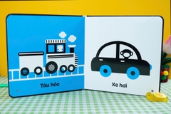 Combo 04 quyển Sách Tương Tác Kích Thích Thị Giác và Xúc Giác (0 - 3 Tuổi) - Đinh Tị Books