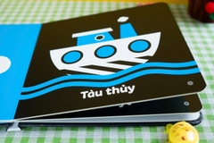 Combo 04 quyển Sách Tương Tác Kích Thích Thị Giác và Xúc Giác (0 - 3 Tuổi) - Đinh Tị Books