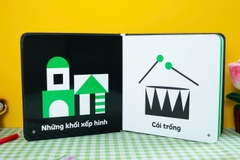 Combo 04 quyển Sách Tương Tác Kích Thích Thị Giác và Xúc Giác (0 - 3 Tuổi) - Đinh Tị Books