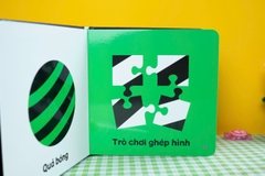Combo 04 quyển Sách Tương Tác Kích Thích Thị Giác và Xúc Giác (0 - 3 Tuổi) - Đinh Tị Books