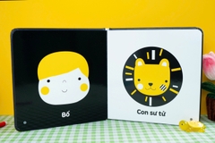 Combo 04 quyển Sách Tương Tác Kích Thích Thị Giác và Xúc Giác (0 - 3 Tuổi) - Đinh Tị Books