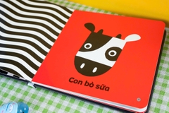 Combo 04 quyển Sách Tương Tác Kích Thích Thị Giác và Xúc Giác (0 - 3 Tuổi) - Đinh Tị Books