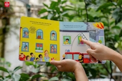 Sách tương tác - Sách chuyển động - Busy - Fire station - Trạm cứu hỏa - Đinh Tị Books