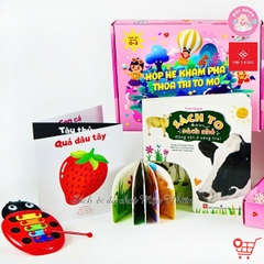 Hộp Hè Khám Phá, Thỏa Trí Tò Mò – Mở Ra Thấy Mùa Hè (cho trẻ 0 - 3 tuổi)