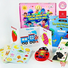 Hộp Hè Khám Phá, Thỏa Trí Tò Mò – Mở Ra Thấy Mùa Hè (cho trẻ 0 - 3 tuổi)