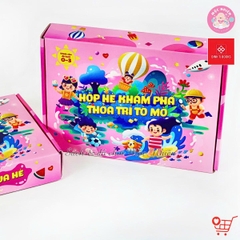 Hộp Hè Khám Phá, Thỏa Trí Tò Mò – Mở Ra Thấy Mùa Hè (cho trẻ 0 - 3 tuổi)