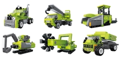 Đồ chơi lắp ráp Qman 41110 - Robot Kỹ sư (737 chi tiết) - Dành cho bé trai từ 6 tuổi
