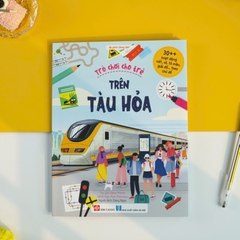 Sách - Trò chơi cho trẻ (30++ hoạt động viết, vẽ, tô màu, giải đố... theo chủ đề) - Đinh Tị Books