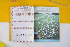 Sách - Trò chơi cho trẻ (30++ hoạt động viết, vẽ, tô màu, giải đố... theo chủ đề) - Đinh Tị Books