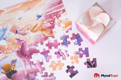 Đồ Chơi Xếp Hình Ghép Hình Myndtoys Fantasy Puzzle - Unicorn Dance Kỳ Lân (126 Mảnh Ghép)