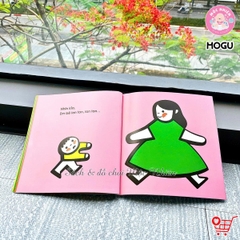 Combo 04 cuốn Sách Truyện Ehon cho bé 1-2-3 tuổi - Nuôi dạy em bé biết yêu thương - Mọt sách Mogu
