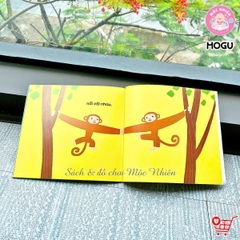 Combo 04 cuốn Sách Truyện Ehon cho bé 1-2-3 tuổi - Nuôi dạy em bé biết yêu thương - Mọt sách Mogu