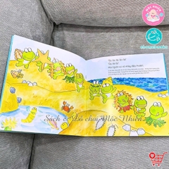 Bộ Sách Ehon Cho Bé Từ 3 Đến 6 Tuổi - Mười Chú Ếch (Combo 06 Tập) - Bìa Mềm - Ehomebooks