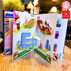 Sách Tương Tác Lật Mở Khám Phá Khổ lớn Lift-The-Flap - Lật mở khám phá - My ABC chữ cái - Đinh Tị Books