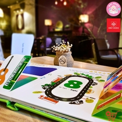 Sách Tương Tác Lật Mở Khám Phá Khổ lớn Lift-The-Flap - First 100 Numbers - 100 số đếm đầu tiên Lift-the-flap - Lật mở khám phá - Cars - Thế giới ô tô - Đinh Tị Books