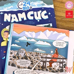 Combo 04 cuốn Sách 24 giờ - Truyện tranh khám phá cuộc sống cho trẻ từ 6 - 15 tuổi - Đinh Tị Books