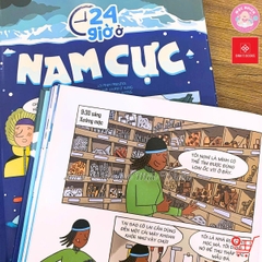 Sách Bách khoa tri thức - 24 giờ - Truyện tranh khám phá cuộc sống cho trẻ từ 6 - 15 tuổi - Đinh Tị Books