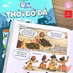 Sách Bách khoa tri thức - 24 giờ - Truyện tranh khám phá cuộc sống cho trẻ từ 6 - 15 tuổi - Đinh Tị Books