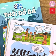 Combo 04 cuốn Sách 24 giờ - Truyện tranh khám phá cuộc sống cho trẻ từ 6 - 15 tuổi - Đinh Tị Books