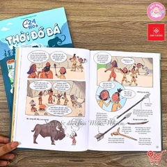 Combo 04 cuốn Sách 24 giờ - Truyện tranh khám phá cuộc sống cho trẻ từ 6 - 15 tuổi - Đinh Tị Books