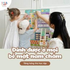 Đồ Chơi Nam Châm Nhật Ký Chăm Ngoan Khen Thưởng Kích Thích Sáng Tạo Cho Bé - Lalala baby