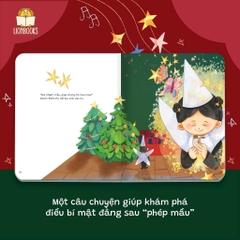 Sách giáng sinh Noel- Cuốn Bụi sao lấp lánh bồi cứng cho bé 1-6 tuổi - Lionbooks