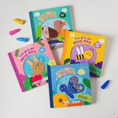 Sách tương tác cho bé - Thế giới nhỏ động đậy - Đinh Tị Books