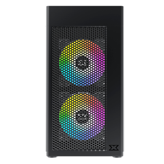 Case Xigmatek Aero 2F Black ( Sẵn 2FAN LED RGB)