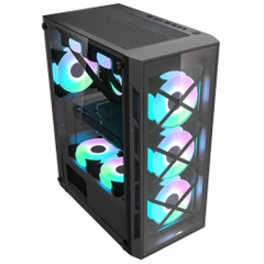 Case MIK TN10 (3 FAN GALAXY RGB)