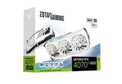 ZOTAC GAMING GeForce RTX 4070 Ti SUPER Trinity OC White 16GB GDDR6X
