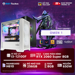 I3-12100F/8GB/RTX 2060Super 8GB/ 240GB SSD | PC GAMING OMEN 1