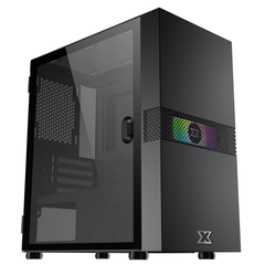 Case XIGMATEK FADIL 1F Black (Sẵn 1 quạt led RGB)