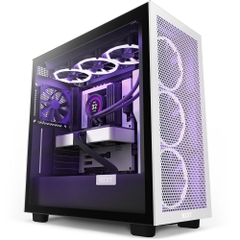 CASE NZXT H7 FLOW BLACK/WHITE