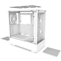 Case NZXT H5 Flow White RGB