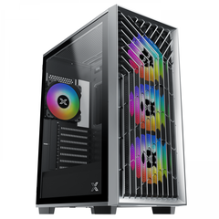 CASE XIGMATEK LUX G SHADOW 3FX (SẴN 3 FAN LED ARGB)