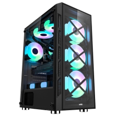 Case MIK TN10 (3 FAN GALAXY RGB)