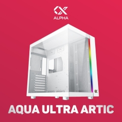 Case XIGMATEK AQUA ULTRA ARTIC (EN40801) - PREMIUM GAMING E-ATX, ARGB STRIP