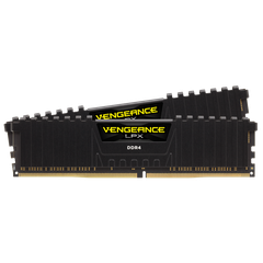 Ram Corsair DDR4 Vengeance  LPX Heat spreader, 2666MHz 8GB đen (CMK8GX4M1A2666C16)