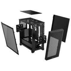 Case Corsair 3000D AIRFLOW Mid-Tower PC Case - Black (CC-9011251-WW)