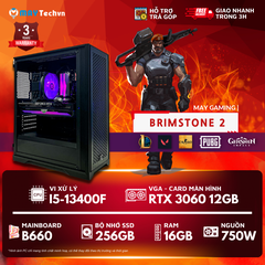 PC CHIẾN GAME MAX SETTING| I5-13400F + RTX 3060 12GB + 750W | MAY GAMING BRIMSTONE 2