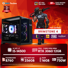 PC CHIẾN GAME MAX SETTING| I5-13500 + RTX 3060 12GB + 750W | MAY GAMING BRIMSTONE 3